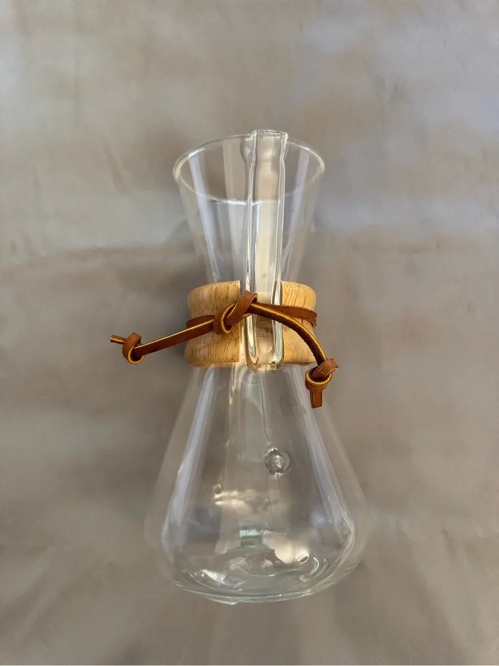 Chemex 3-Cup Classic Glass Pour Over Coffeemaker
